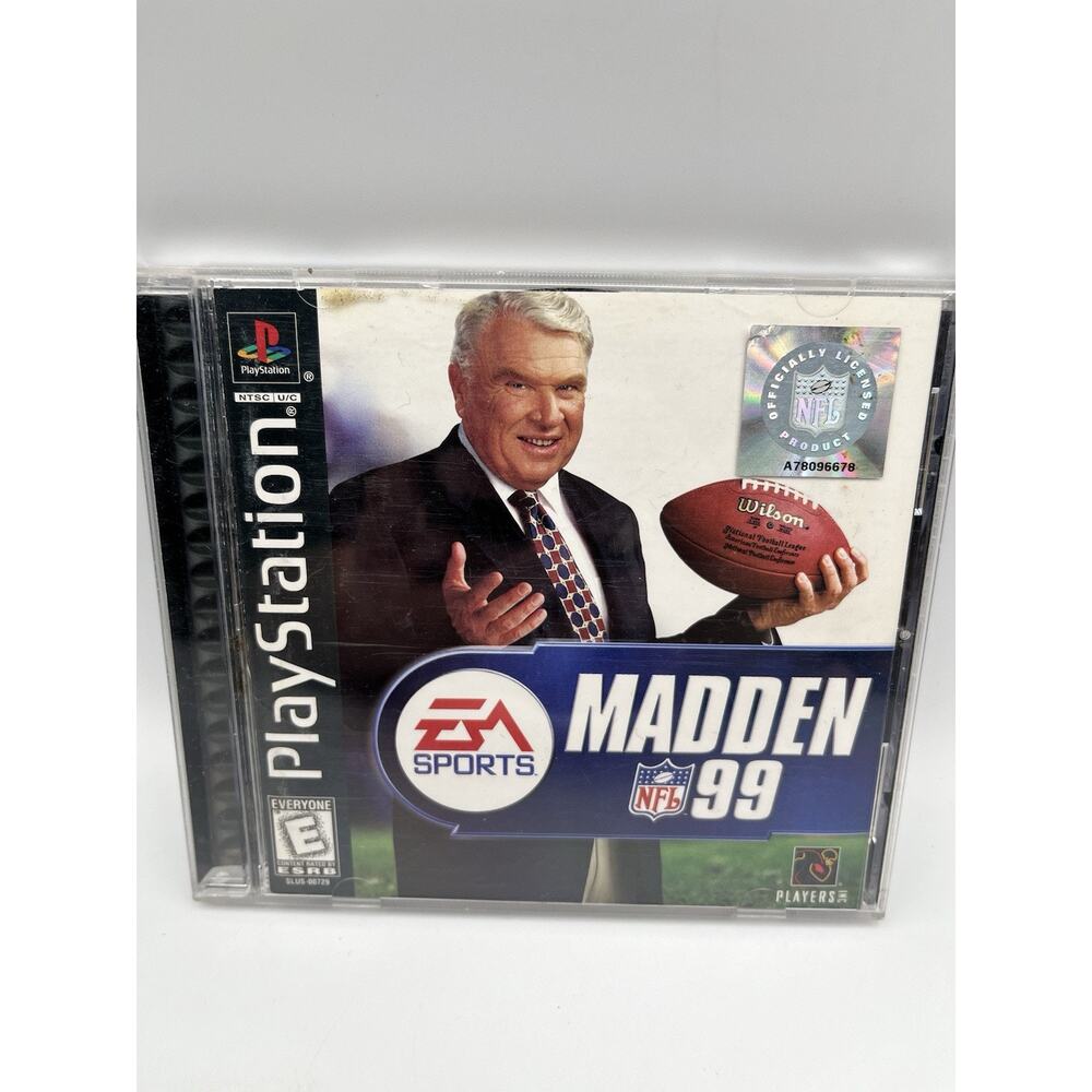 Madden NFL 99 (Sony PlayStation 1, 1998) Complete Tested